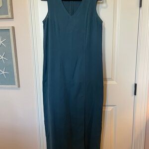 Tommy Bahama Elegant Teal Sleeveless Dress